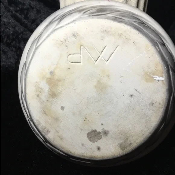 Signed Handmade Pottery Bowl 7 3/4” Diameter - Picture 4 of 5